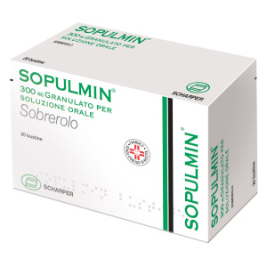SOPULMIN OS 20 BUSTE 300 MG