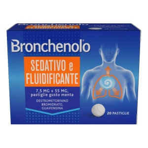 BRONCHENOLO SED/FLU 20 Past.