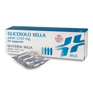 GLICEROLO AD 50SUPP 2250MG