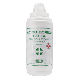 ACIDO BORICO SELLA 3% 500ML