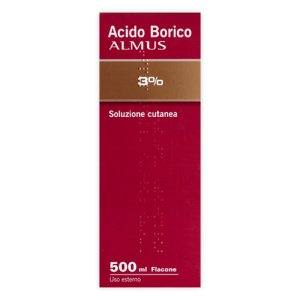 ACIDO BORICO ALMUS 3% 500ML