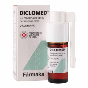 DICLOMED SPRAY 15ML 0,3MG/DOSE