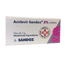 ACICLOVIR SANDOZ CR 3G 5%