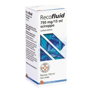 RECOFLUID SCIR FL 150ML 750MG