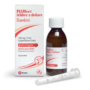 FLUIFORT Febb&Dol.Fragola150ml