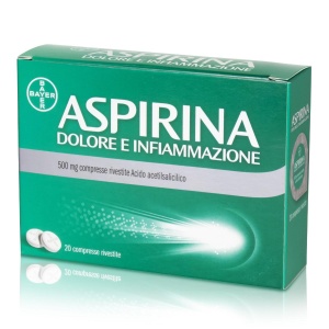 ASPIRINA DOL INF 20CPR RIV500M