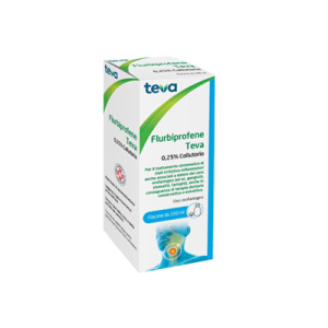 FLURBIPROFENE TE COLLUT 160ML