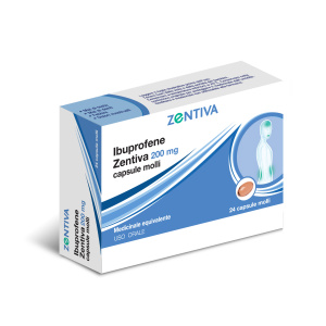 IBUPROFENE ZENT 24CPS 200MG