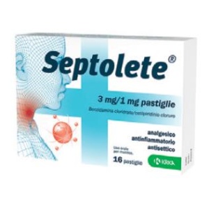 SEPTOLETE 16PASTIGLIE 3MG+1MG