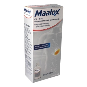 MAALOX OS SOSP 250ML 4%+3,5% GMM