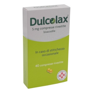 DULCOLAX 40CPR RIV 5MG GMM