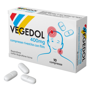 VEGEDOL 10CPR RIV 400MG
