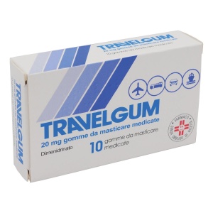 TRAVELGUM 10GOMME MAST 20MG GMM