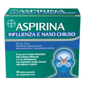 ASPIRINA INFLUENZA NASO CH 20B