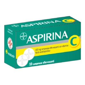 ASPIRINA C 10CPR EFF 400+240MG