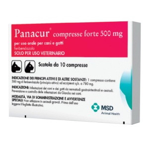 PANACUR-10 CPR 500 MG VET
