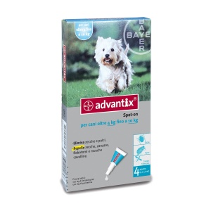 ADVANTIX SPOT ON 4PIP 1 ML 10K