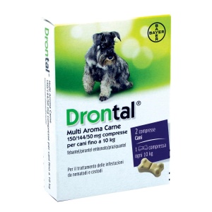 DRONTAL-MULTI AR CARNE 2CPR