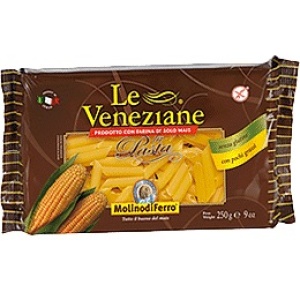 LE VENEZIANE Pasta Penne Rigate Mais 250g