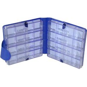 FARMACARE Portapillole Settimanale Maxi