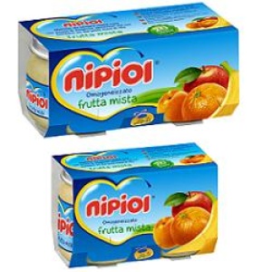 NIPIOL Omog.Frutta Mista 2x 80g