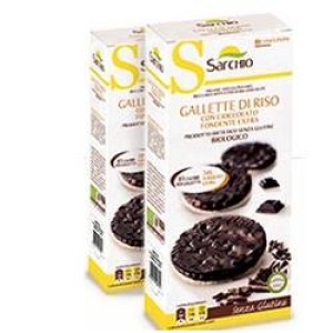 SARCHIO Gallette Riso Cioccolato Fondente 100g