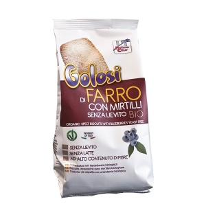 FINESTRA SUL CIELO Biscotti I Golosi Farro Mirtillo 250g