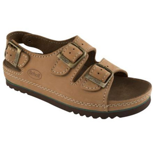 AIRBAG Sandali Nubuck Cuoio con cint.44