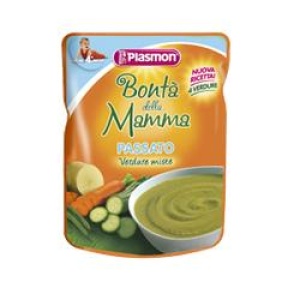 PLASMON Pouches Base Passato Verdure Miste 180g