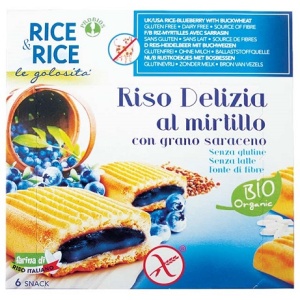 RICE & RICE Riso Delizia Mirtilli 6x33g