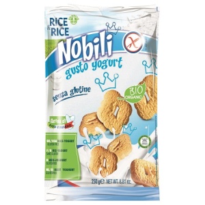 RICE & RICE Biscotti Nobili Riso Con Yogurt 250g