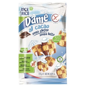 RICE & RICE Biscotti Dame Riso Con Cacao 250g
