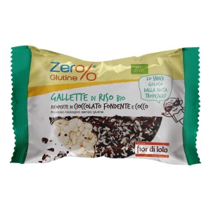 ZERO % GLUTINE Gallette di Riso con Ciocc/Fon. 100g