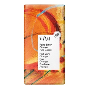 ALCE NERO Tavoletta Cioccolato Fond.Arancia 100g