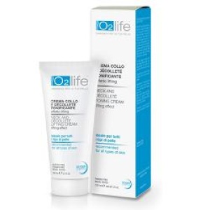 O2 LIFE Crema Collo Decolte 100ml