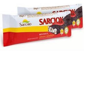 SARCHIO Soffio Riso Cioccolato Fondente 25g