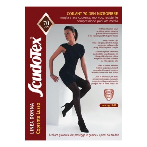 SCUDOTEX Collant Lusso 2 Nero