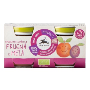 OMOGENEIZ PRUGNA MELA2X80G ALCE