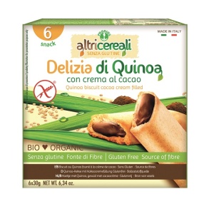 ALTRICEREALI Biscotti Delizia Quinoa 6pz 180g
