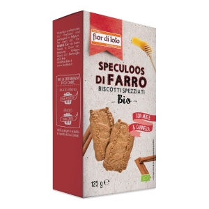 FIOR DI LOTO Biscotti Speculoos Bio Farro 125g