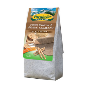 FARABELLA Farina Integrale di Grano Saraceno 1Kg