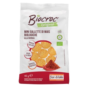 BIOCROC Mini Gallette Mais Paprika 40g