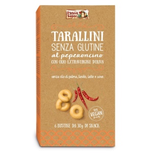 PUGLIA SAPORI Tarallini Peperonicino 6x30g
