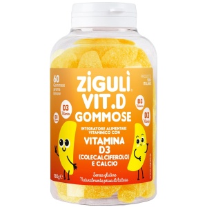 ZIGULI' Vitamina D 60 Gomm.Limone