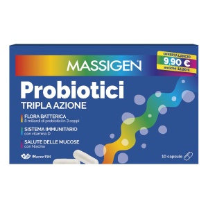 MASSIGEN Probiotici 10Cps