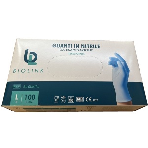 BL-GUNIT Guanti Nitrile L