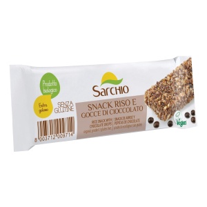 SARCHIO Snack Riso e Gocce Cioccolato 80g