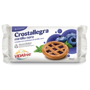 VIDAFREE Crostallegra Mirtillo Nero 4x45g