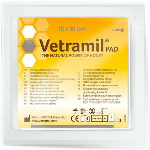 VETRAMIL PAD Garza 10x10 5pz