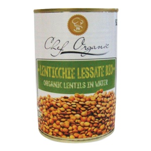 CHEF ORGANIC Lenticchie Lessate